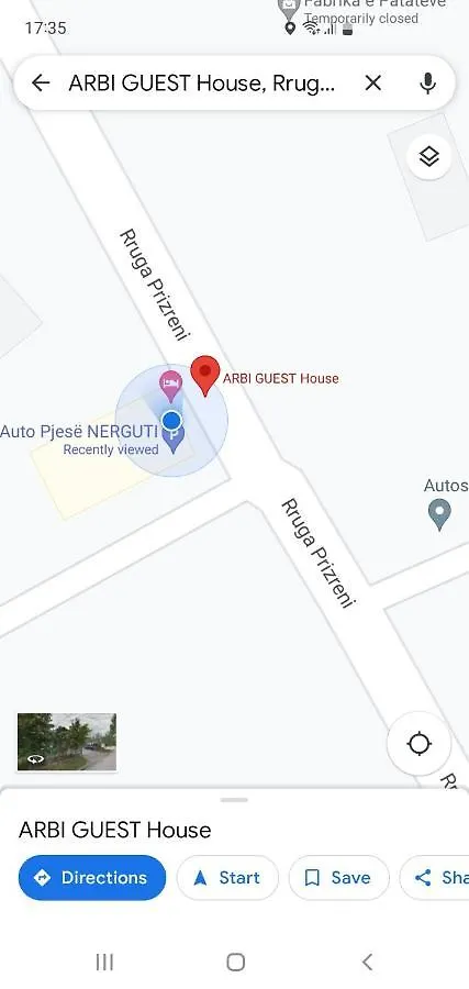 Arbi Guest House Kukes 0*,